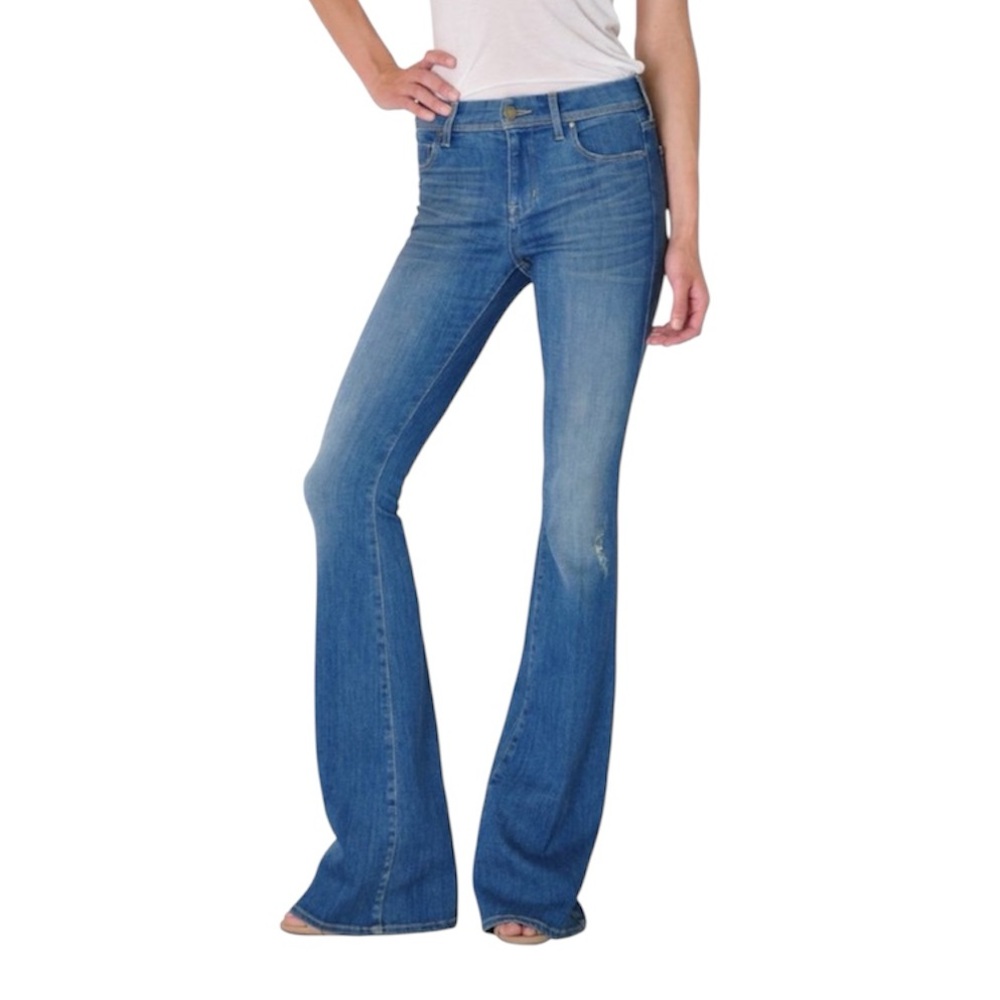 Fidelity Saffron High Skinny Flare Leg Women’s Premium Denim Jeans